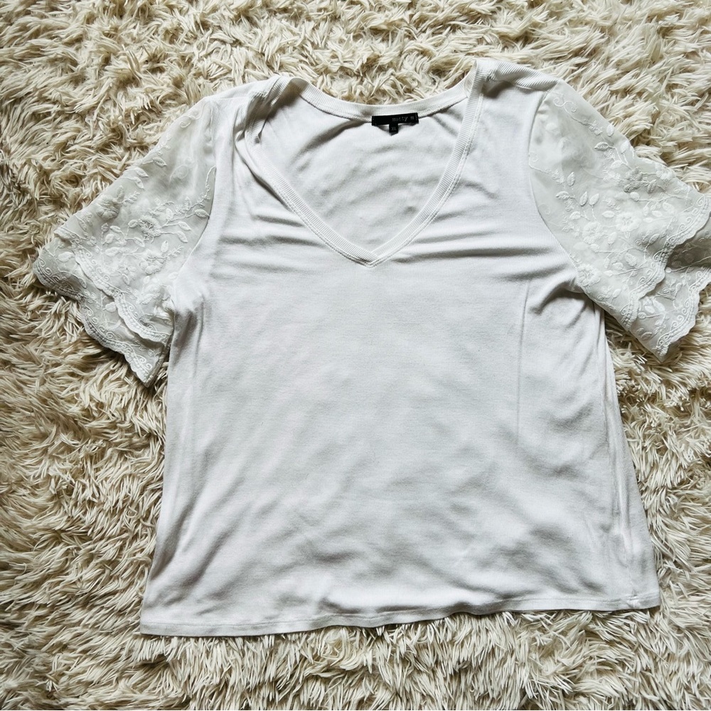 White Blouse T-Shirt